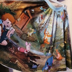 RARE black milk clothing Winnie the Pooh Disney Skirt 2021 with pockets! Medium